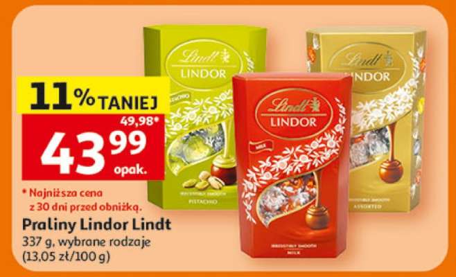 Praliny LINDOR LINDT