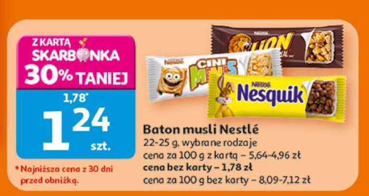 Baton musli** NESTLÉ