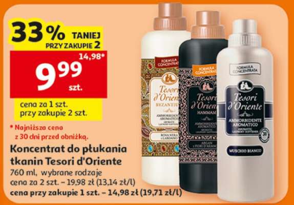 Koncentrat do płukania tkanin Tesori d’Oriente