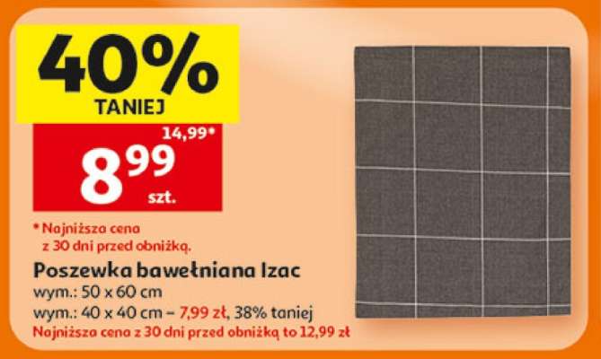 Poszewka bawełniana Izac