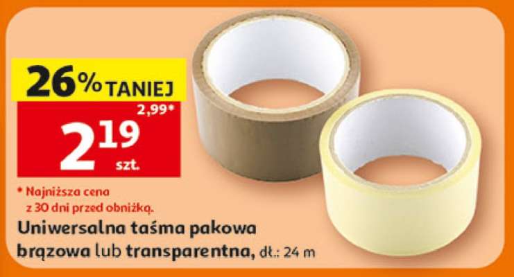 Uniwersalna taśma pakowa