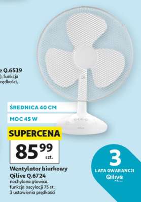Wentylator biurkowy Qilive Q.6724