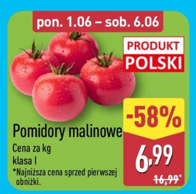 Pomidory malinowe