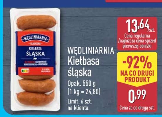 WĘDLINIARNIA Kiełbasa śląska