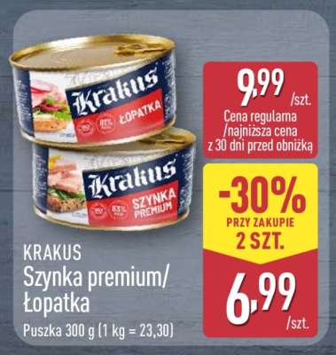 KRAKUS Szynka premium/łopatka