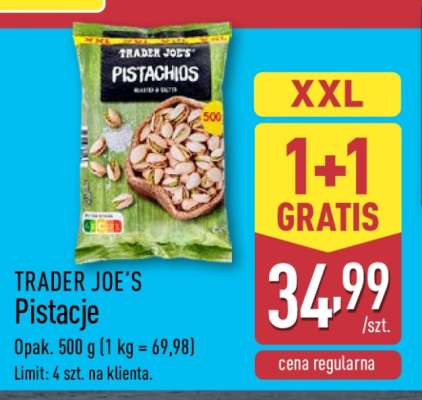 TRADER JOE’S Pistacje