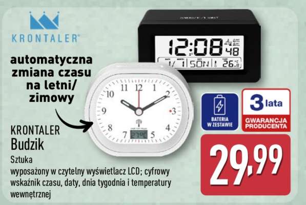 KRONTALER Budzik