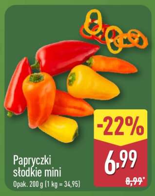 Papryczki słodkie mini