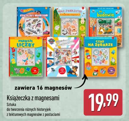 Książeczka z magnesami