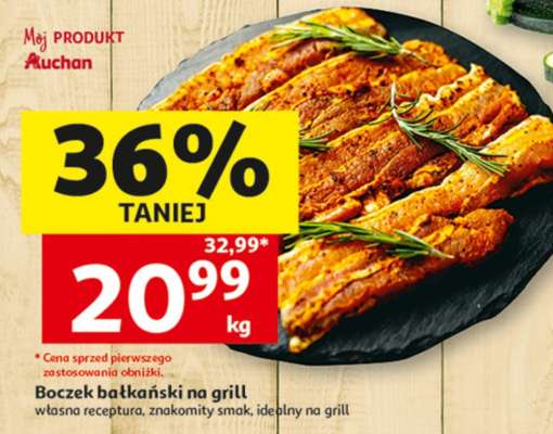 Boczek bałkański na grill