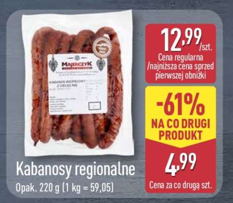 Kabanosy regionalne