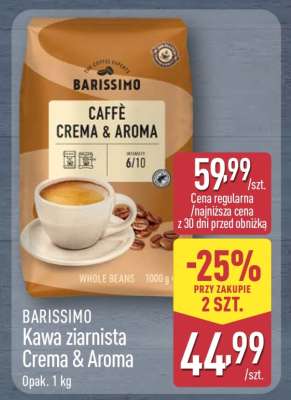 BARISSIMO Kawa ziarnista Crema & Aroma