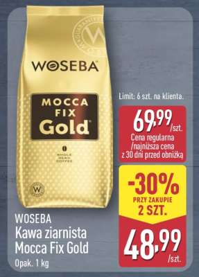 WOSEBA Kawa ziarnista Mocca Fix Gold