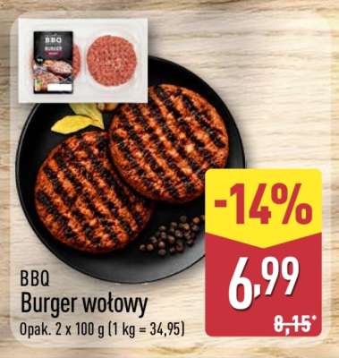 BBQ Burger wołowy