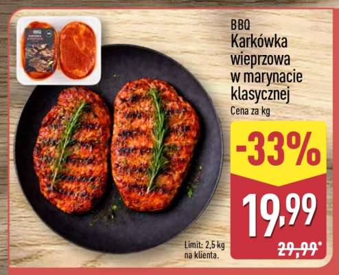 BBQ Karkówka wieprzowa w marynacie klasycznej