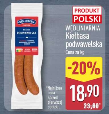 WĘDLINIARNIA Kiełbasa podwawelska