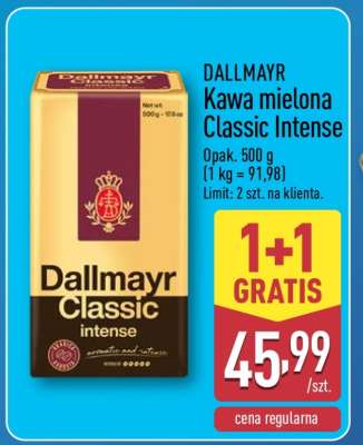 Dallmayr Kawa mielona Classic Intense