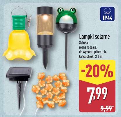 Lampki solarne