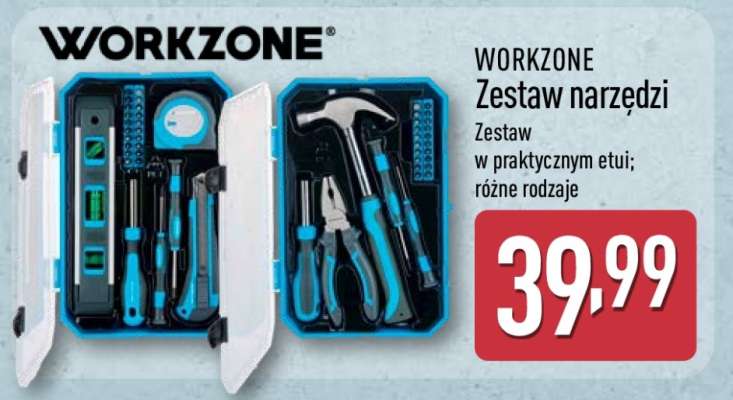 WORKZONE Zestaw narzędzi