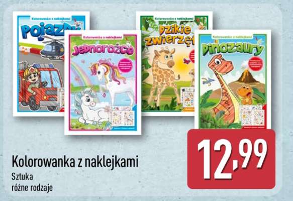 Kolorowanka z naklejkami