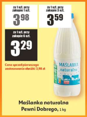 Maślanka naturalna