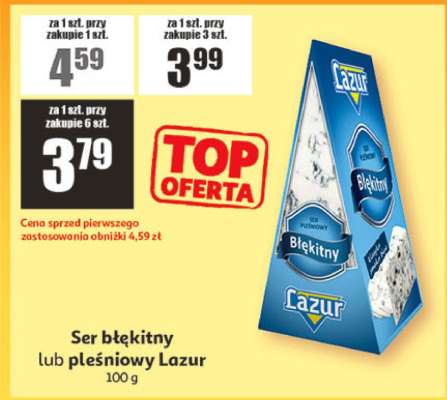 Ser błękitny lub pleśniowy Lazur