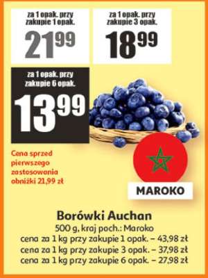 Borówki Auchan