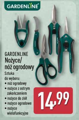 GARDENLINE Nożyce/nóż ogrodowy
