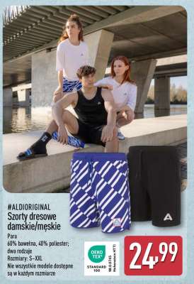 #ALDIORIGINAL Szorty dresowe damskie/męskie