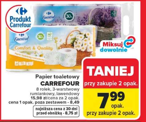Papier toaletowy Carrefour