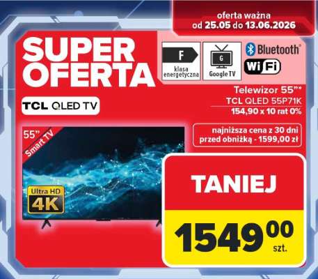 TCL QLED 55P71K