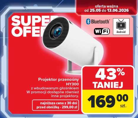 Projektor przenośny HY300