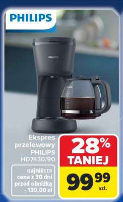 Ekspres przelewowy PHILIPS HD7430/90