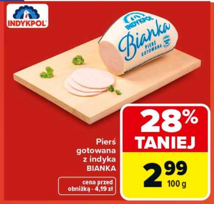 pierś gotowana z indyka Bianka