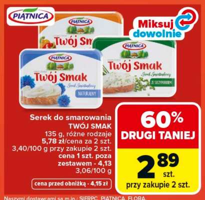 Serek do smarowania TWÓJ SMAK