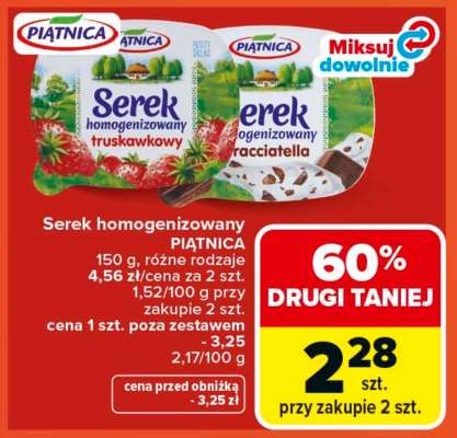 Serek homogenizowany PIĄTNICA