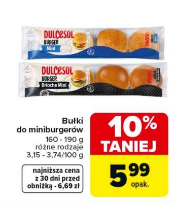 Dulcesol Burger Mini