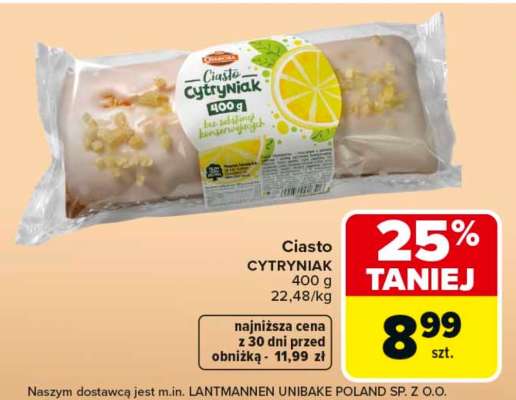 Ciasto Cytryniak