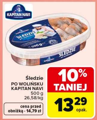 Śledzie po wolińsku KAPITAN NAVI