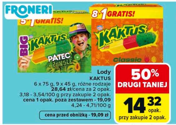 Lody Kaktus
