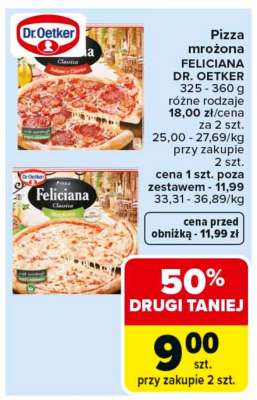Pizza mrożona FELICIANA DR. OETKER