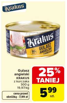 Gulasz angielski Krakus