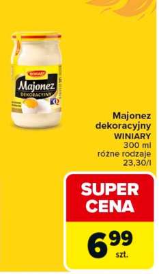 Majonez dekoracyjny WINIARY