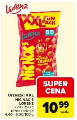 Orzeszki XXL NIC NAC'S LORENZ