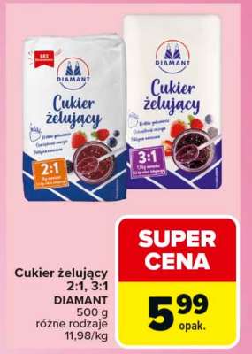 Cukier żelujący 2:1, 3:1