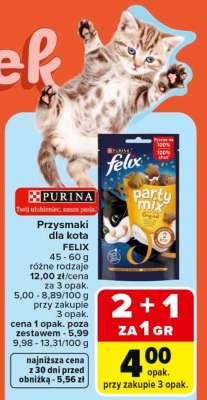 Przysmaki dla kota FELIX