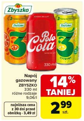 Napój gazowany Zbyszko