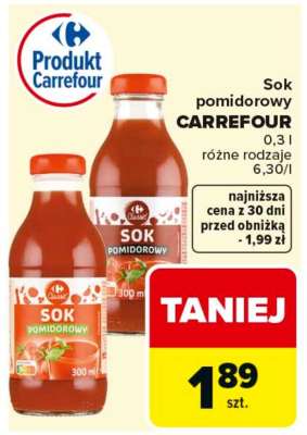 Sok pomidorowy Carrefour