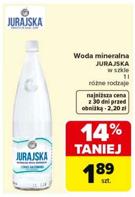 Woda mineralna Jurajska