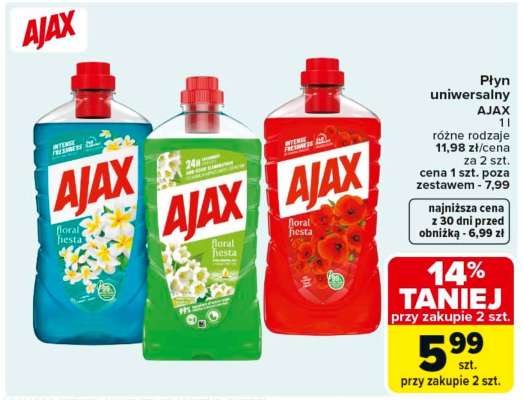 Płyn uniwersalny Ajax